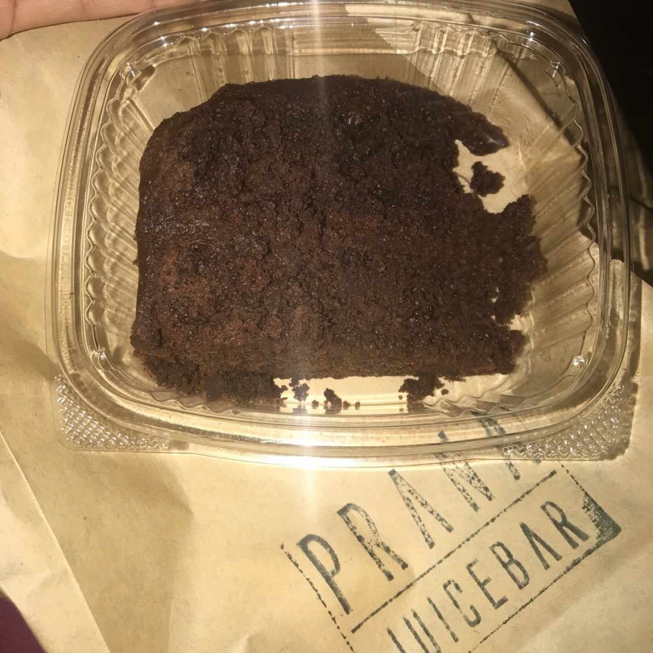 Torta de cacao y calabacin