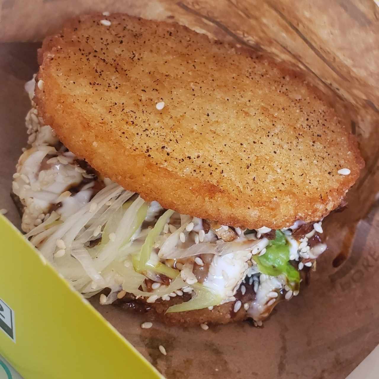 hamburguesa de salmón 