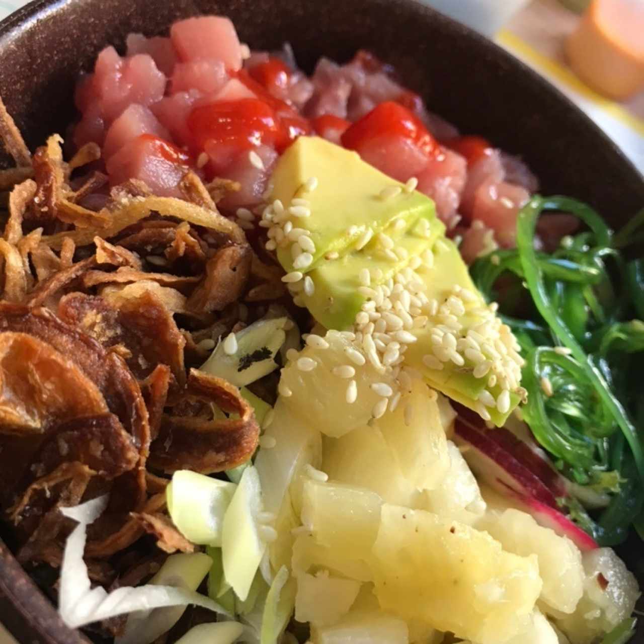 poke bowl spicy tuna 