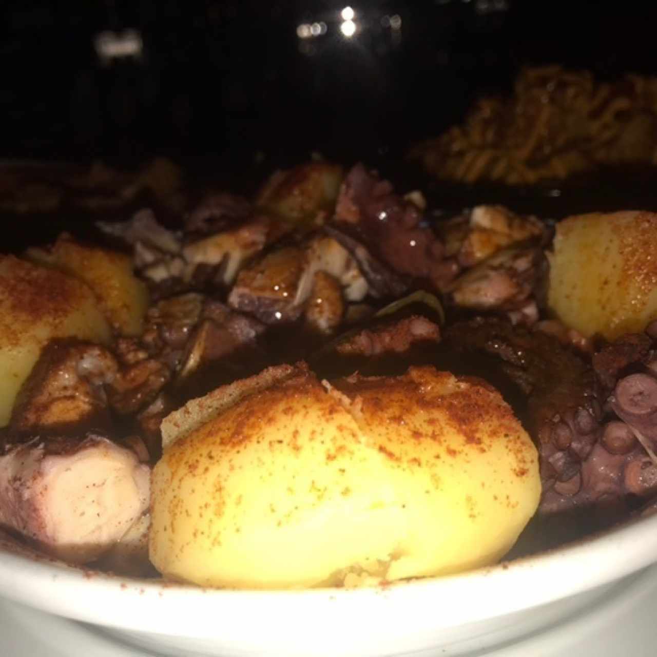 pulpo a la gallega excelente