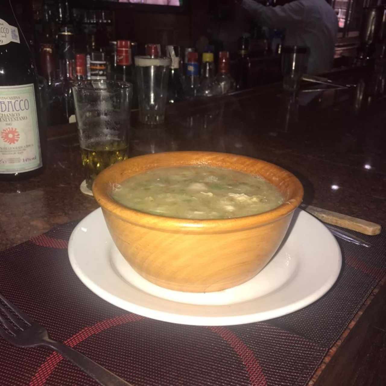 Hervido de Mero, Espectacular