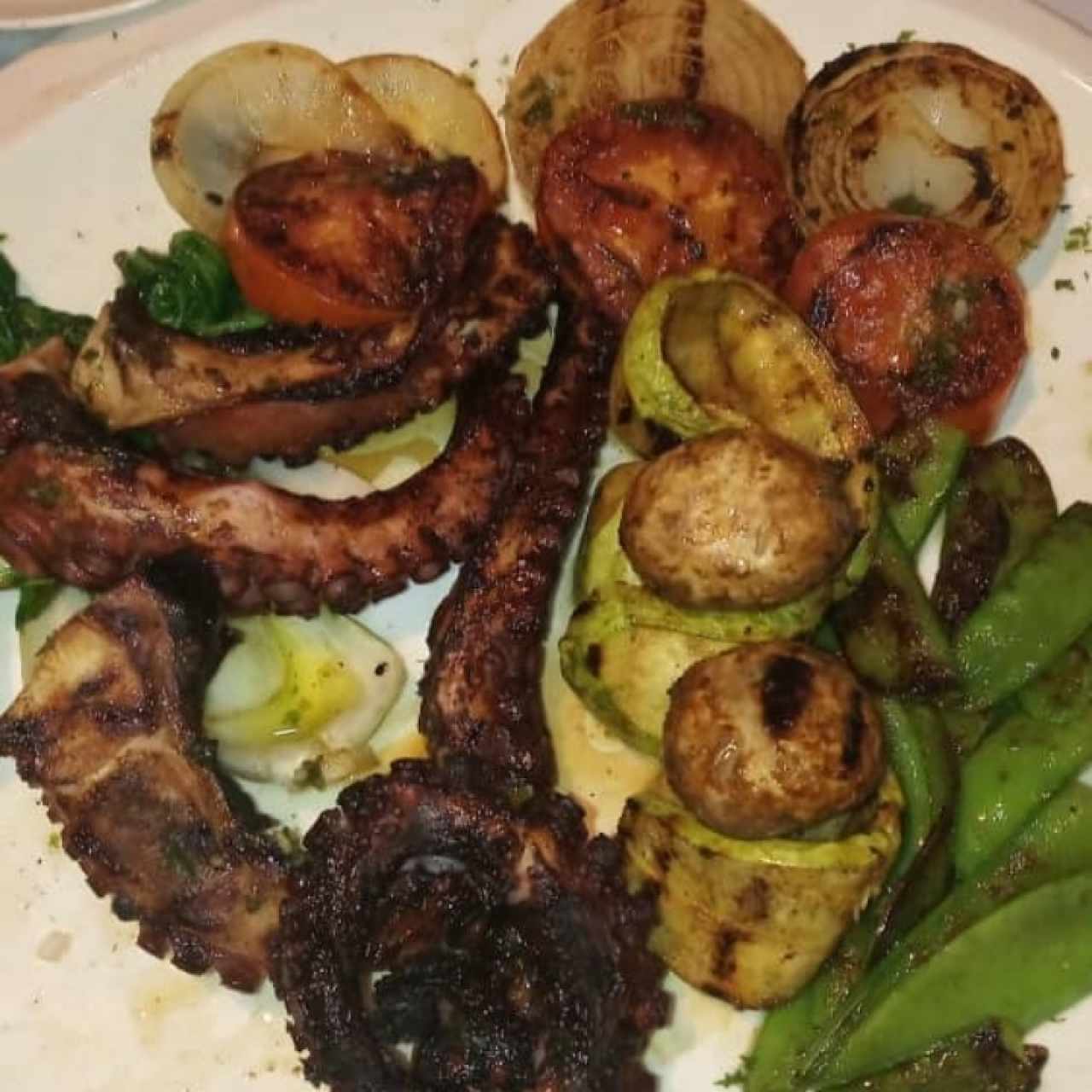 Pulpo a la parrilla 