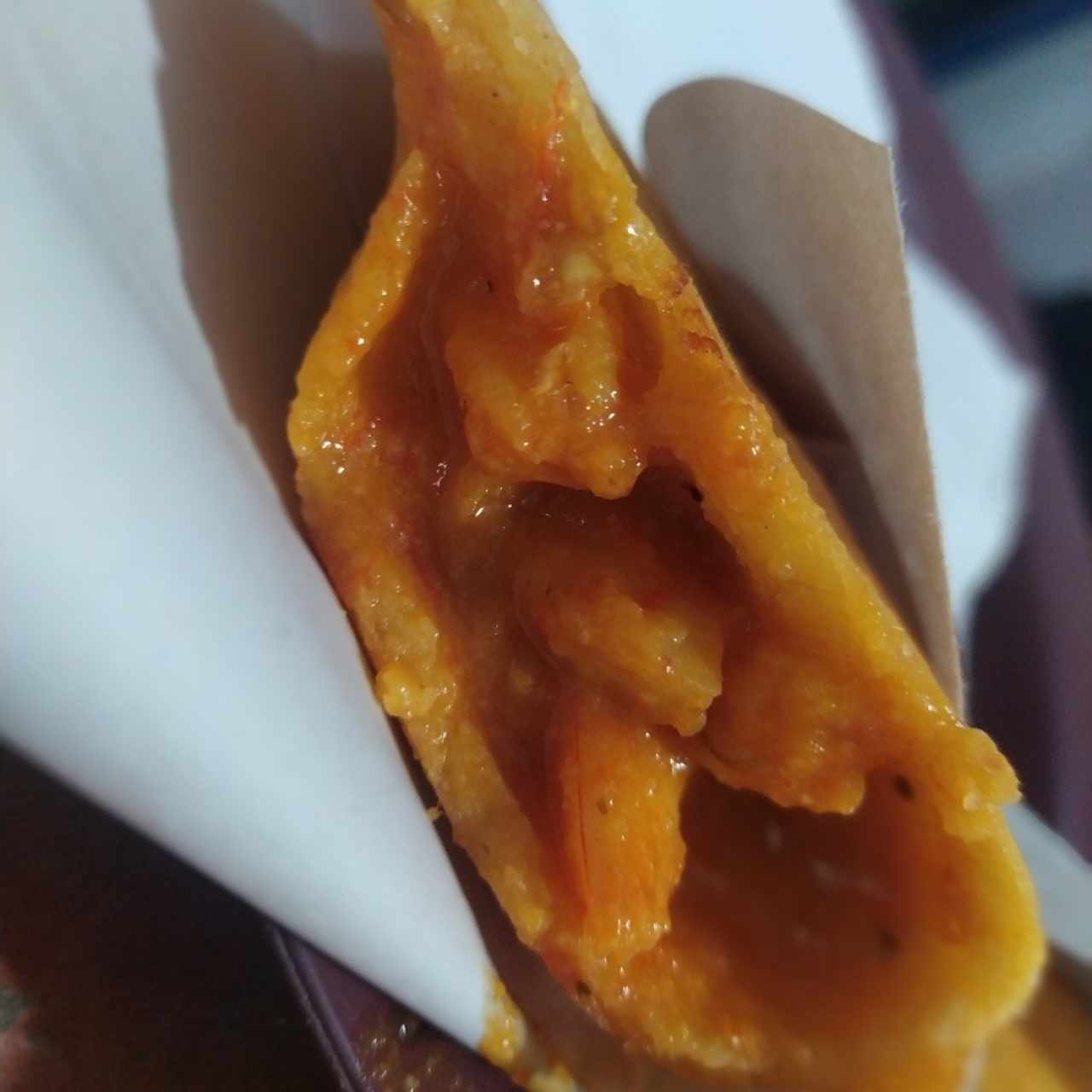 Camarones en salsa