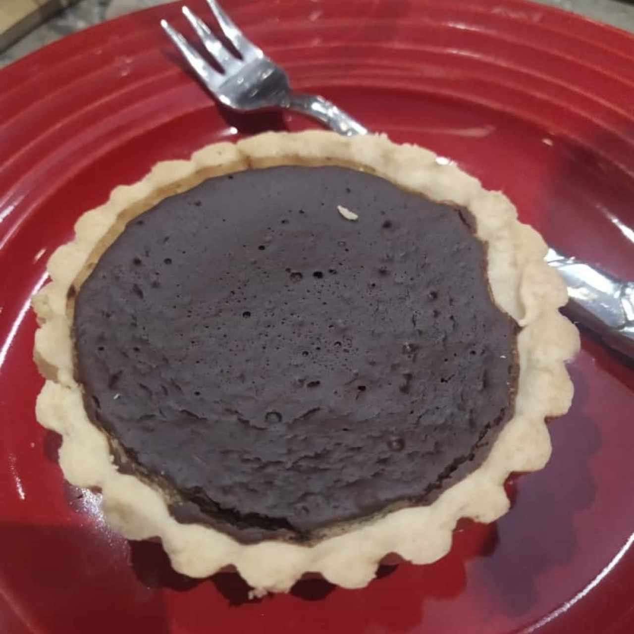 Tartaleta de chocolate