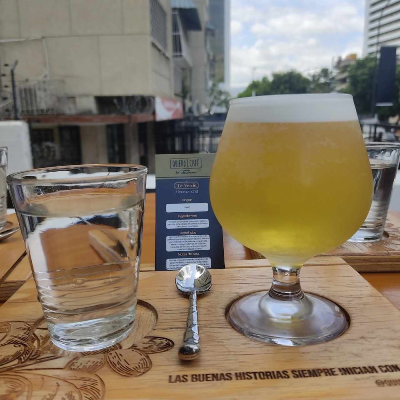 Té verde tipo sencha 