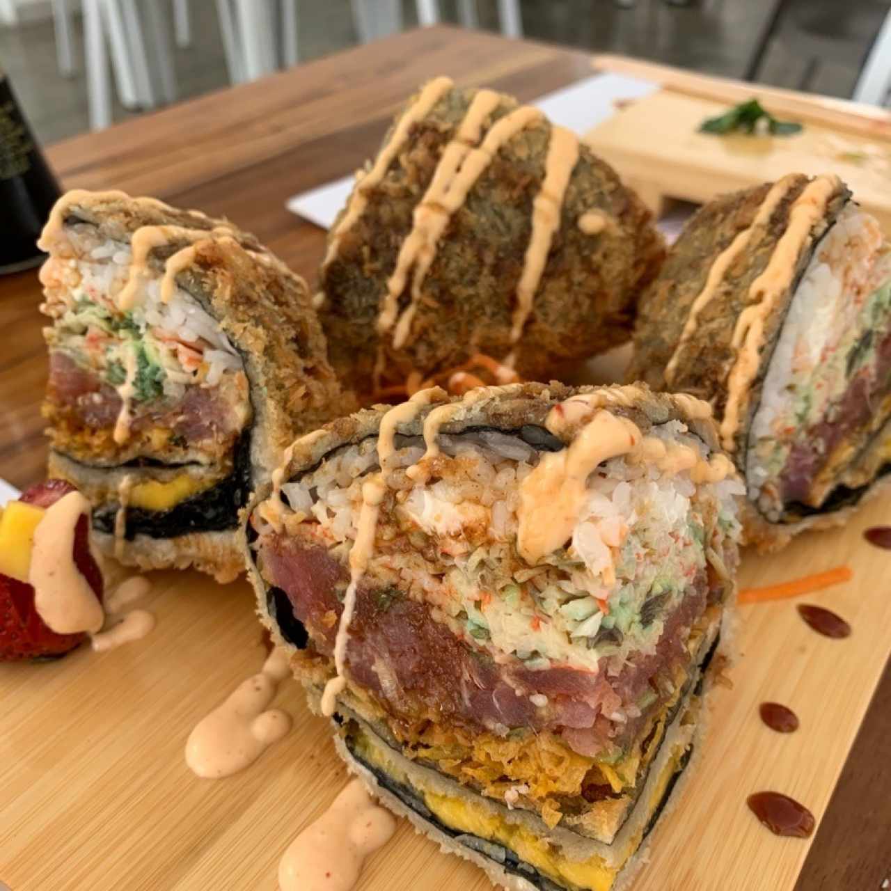 sushi burger