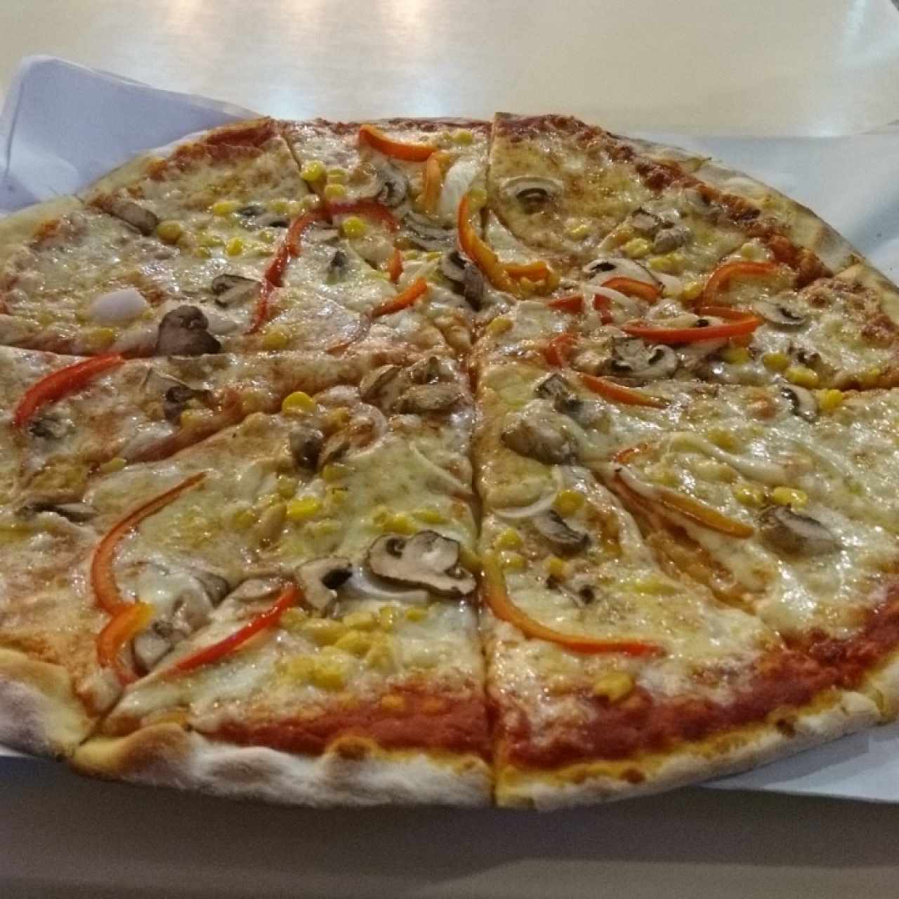 Pizza vegetariana 
