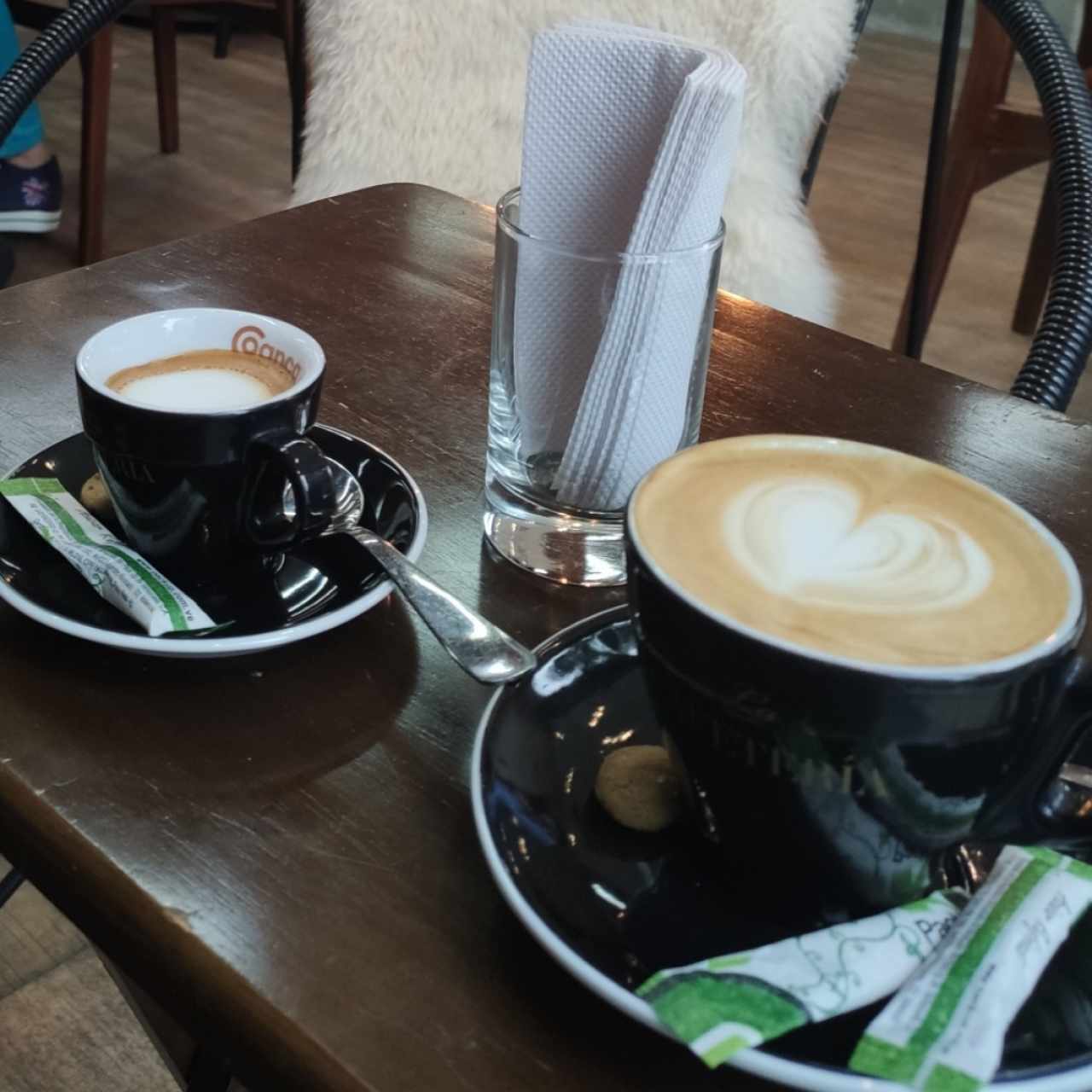 Macciato y Cappuccino