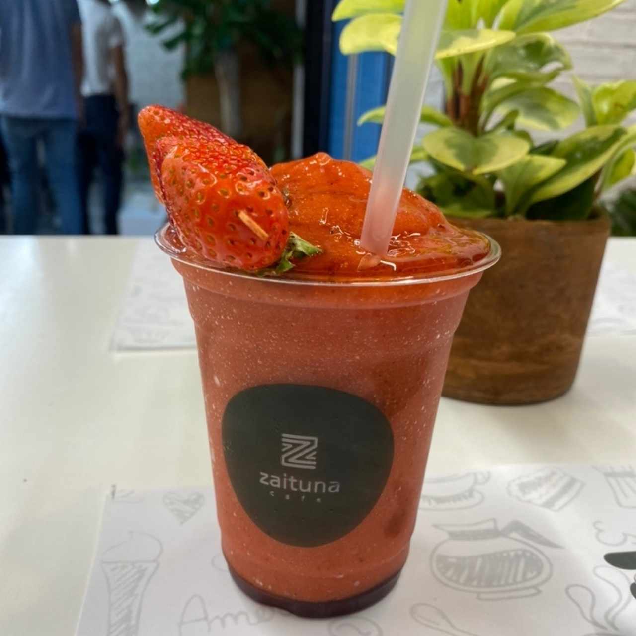 zaituna daiquiri de fresa