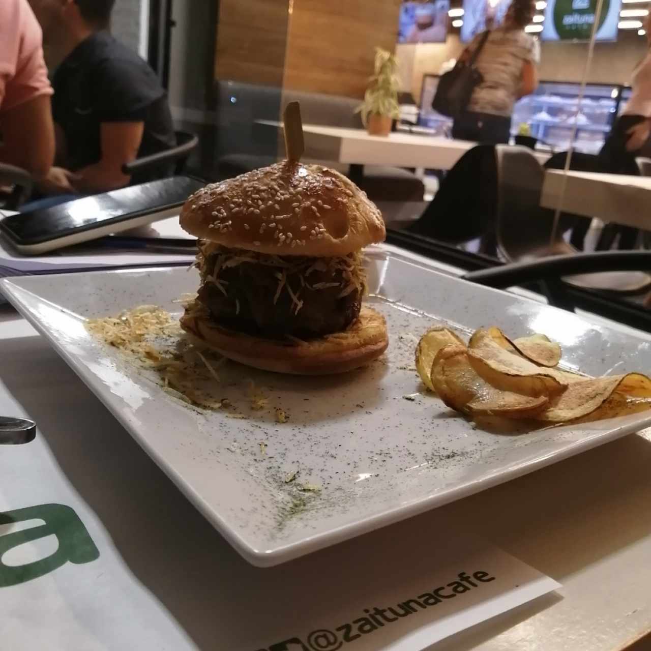 hamburguesa zaituna