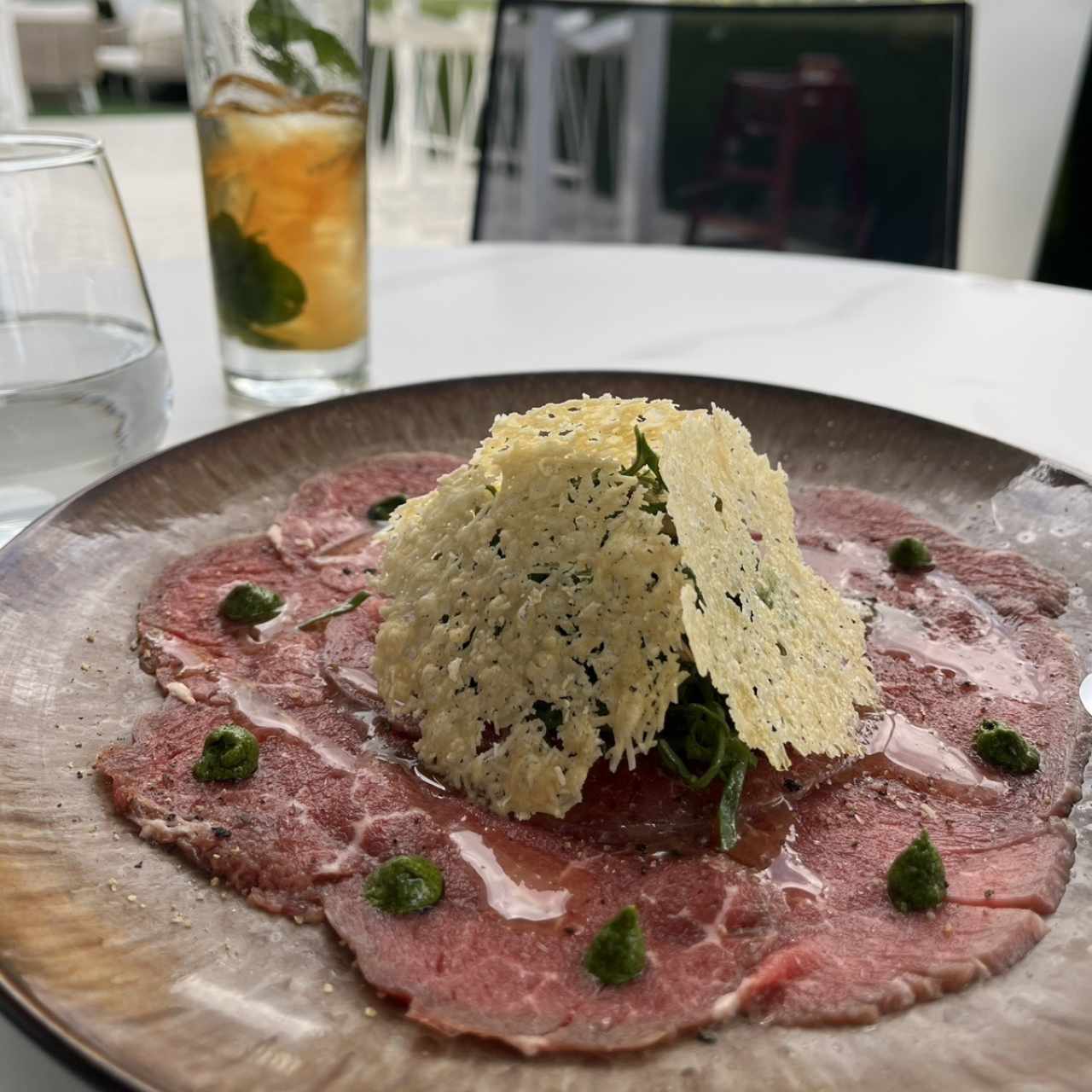 Carpaccio de lomito