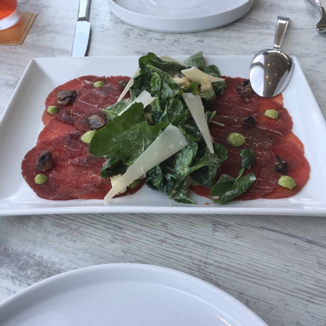 carpaccio de lomito 👍🏽