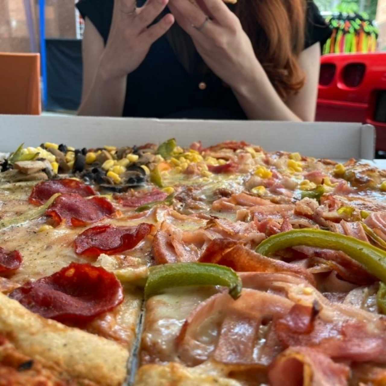 Pizza cuatro estaciones 