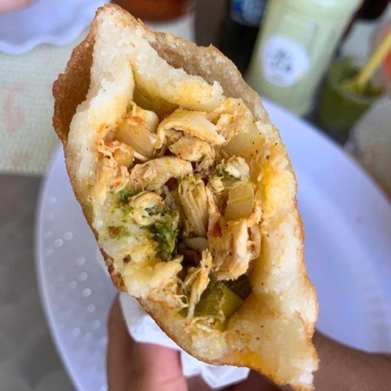 Empanada con pollo