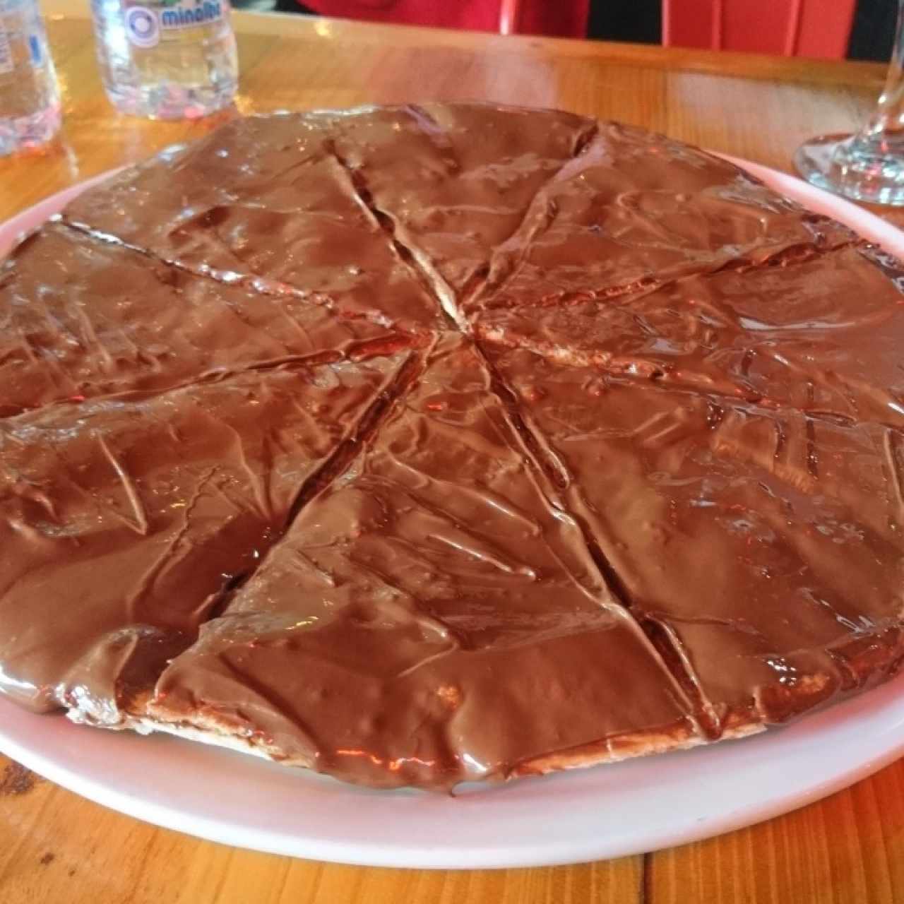 Pizza de nutela 