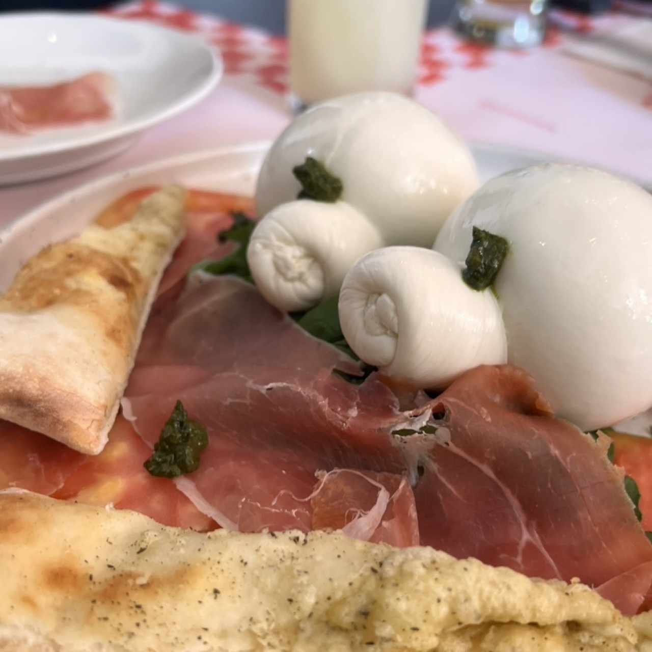 Burrata y Jamón Ibérico 