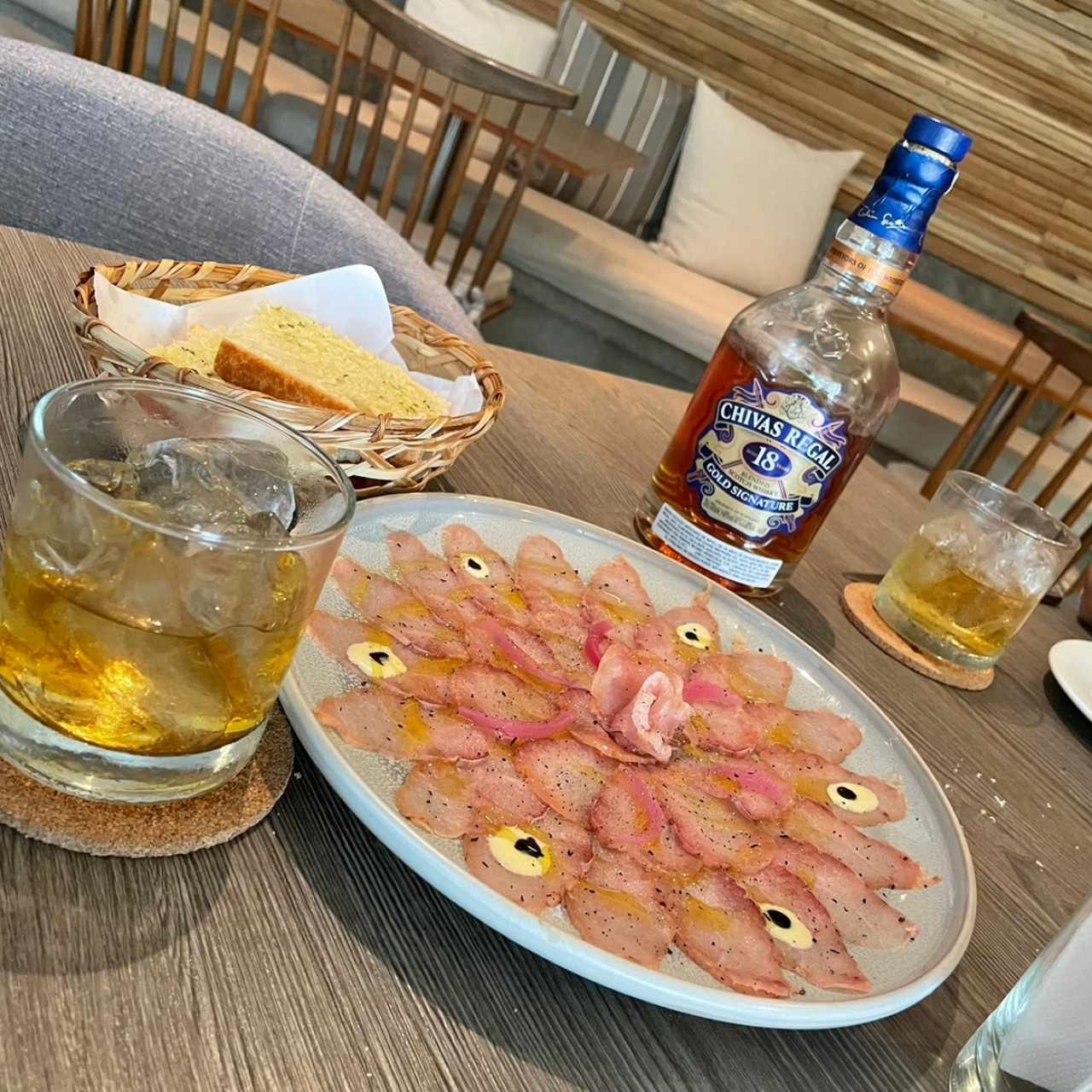 CARPACCIO DE PEZ ESPADA