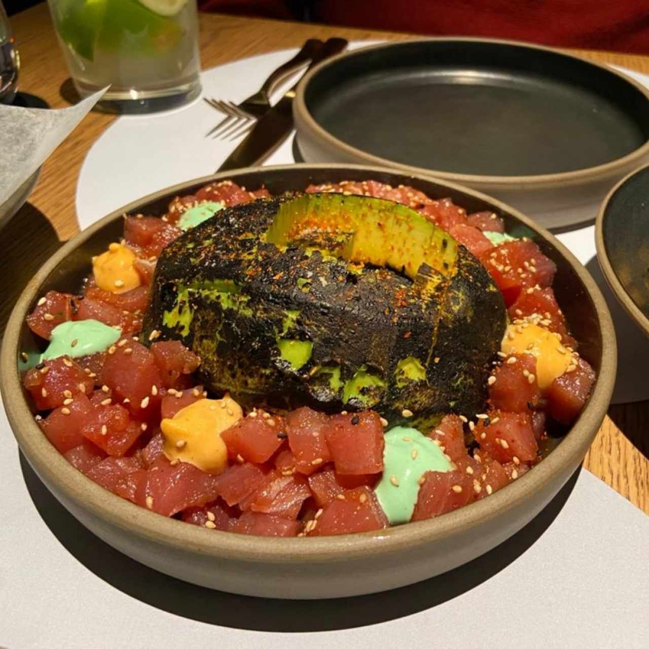 Kimichi Tuna Nachos