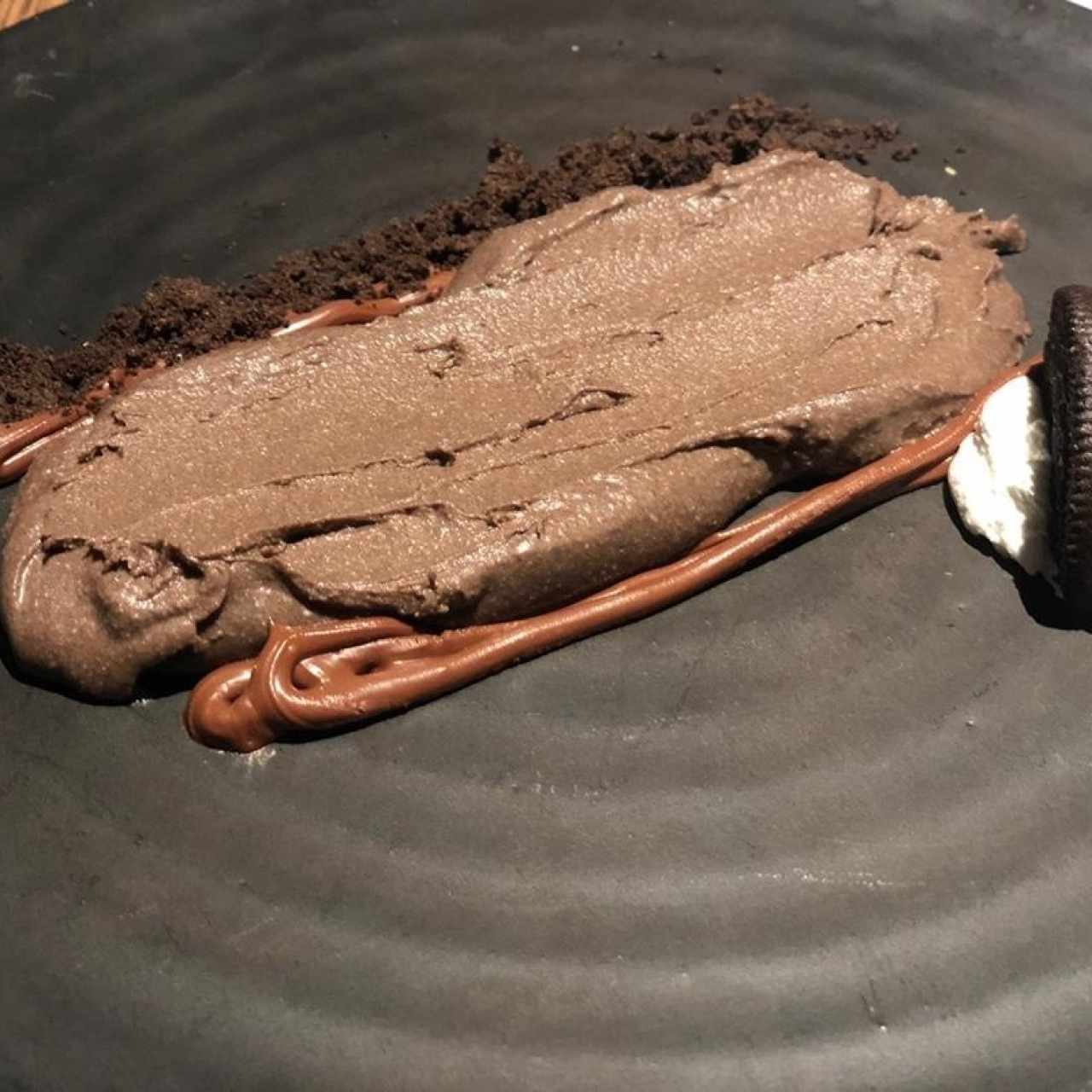cheesecake de oreo