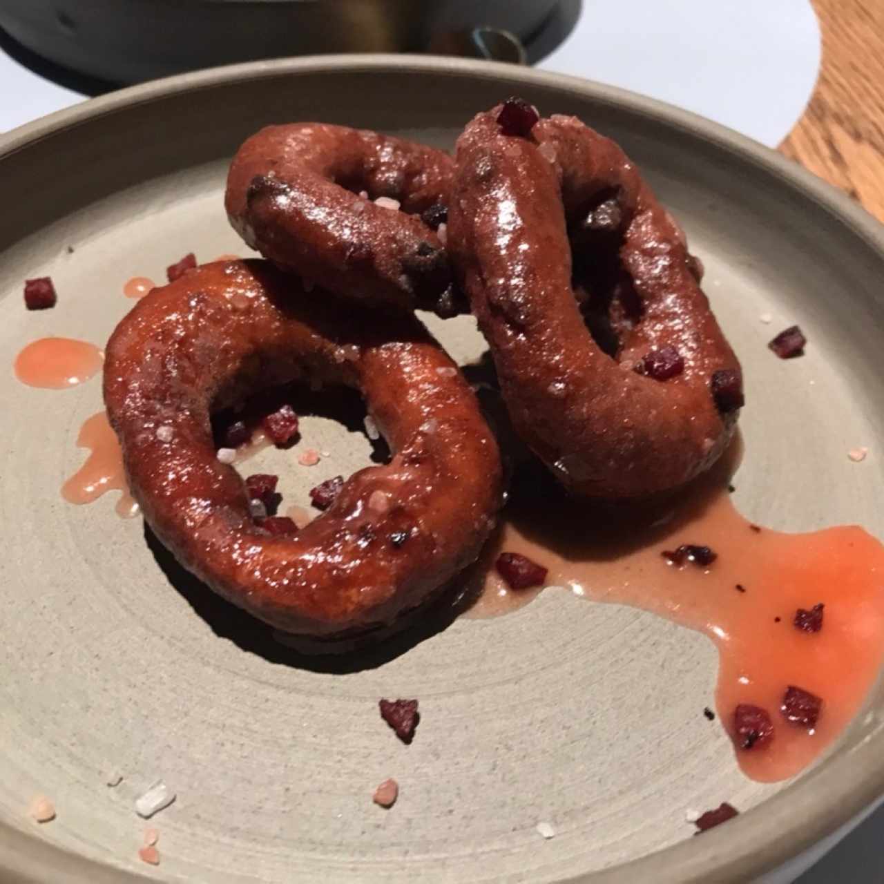 Donuts de Chistorras y glaseado de frescolita