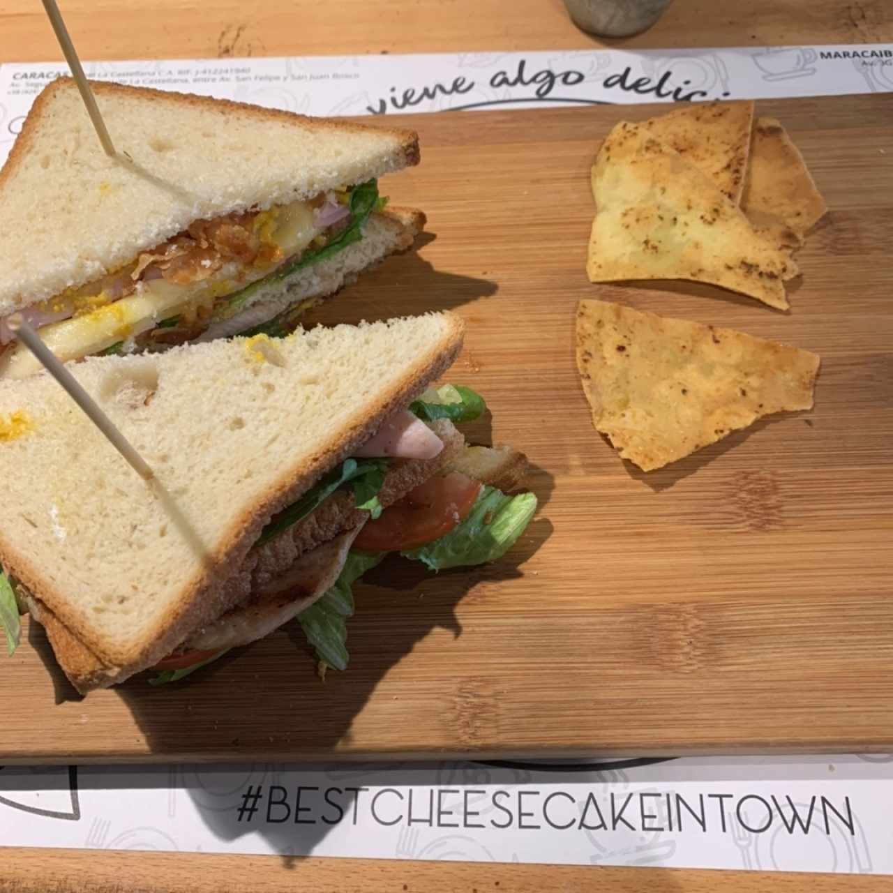 CLUB SÁNDWICH DE POLLO