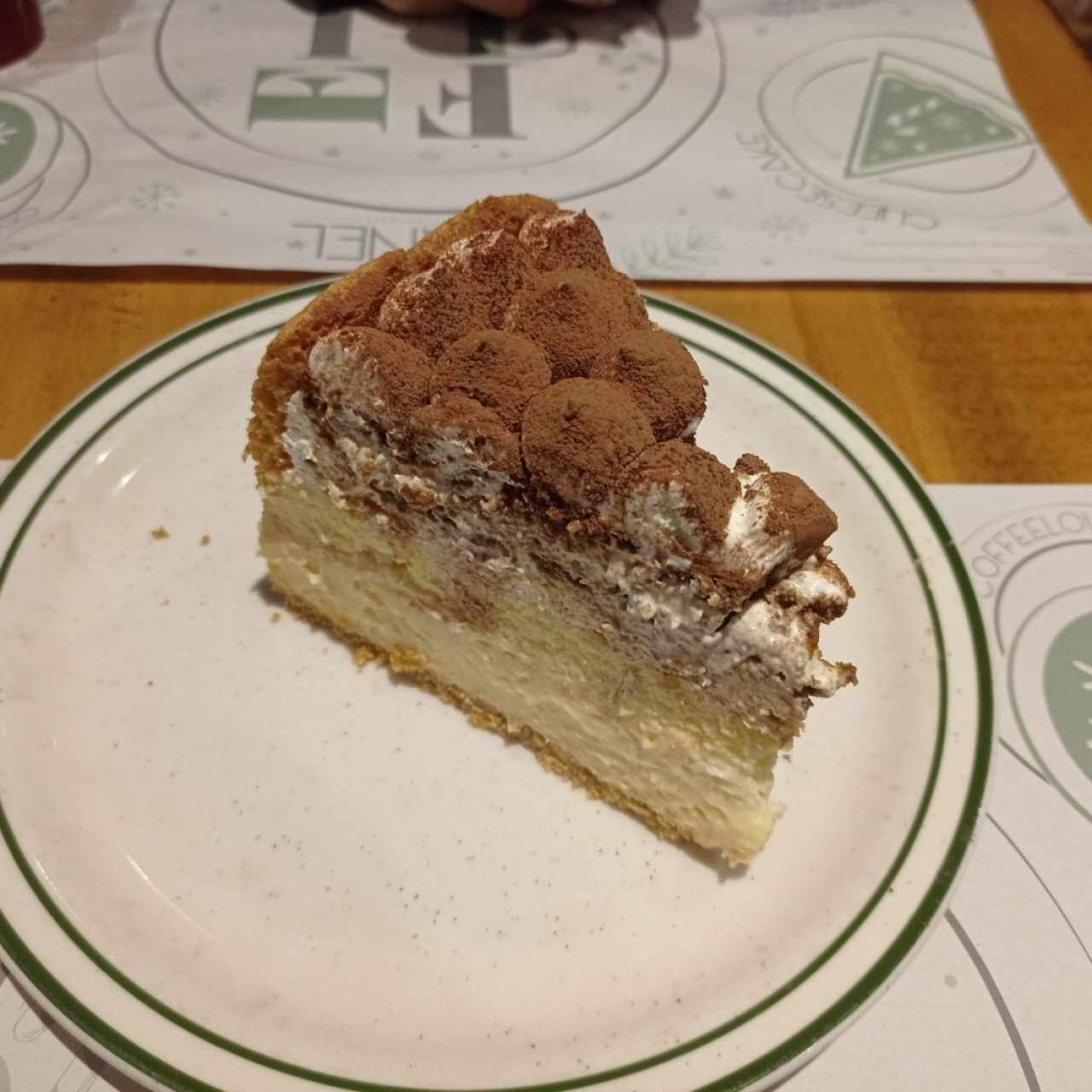 cheesecake de tiramisú