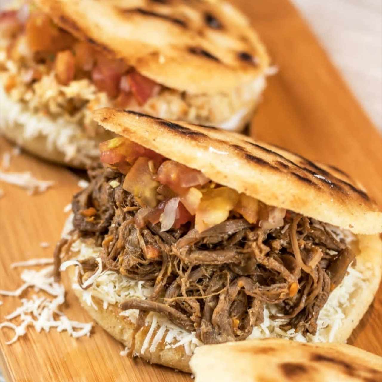 Trío de arepas 
