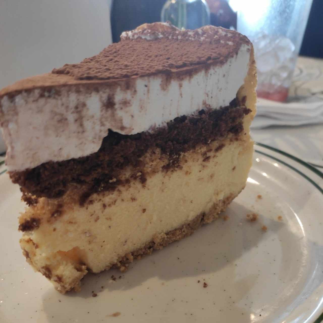 Cheesecake de tiramisú
