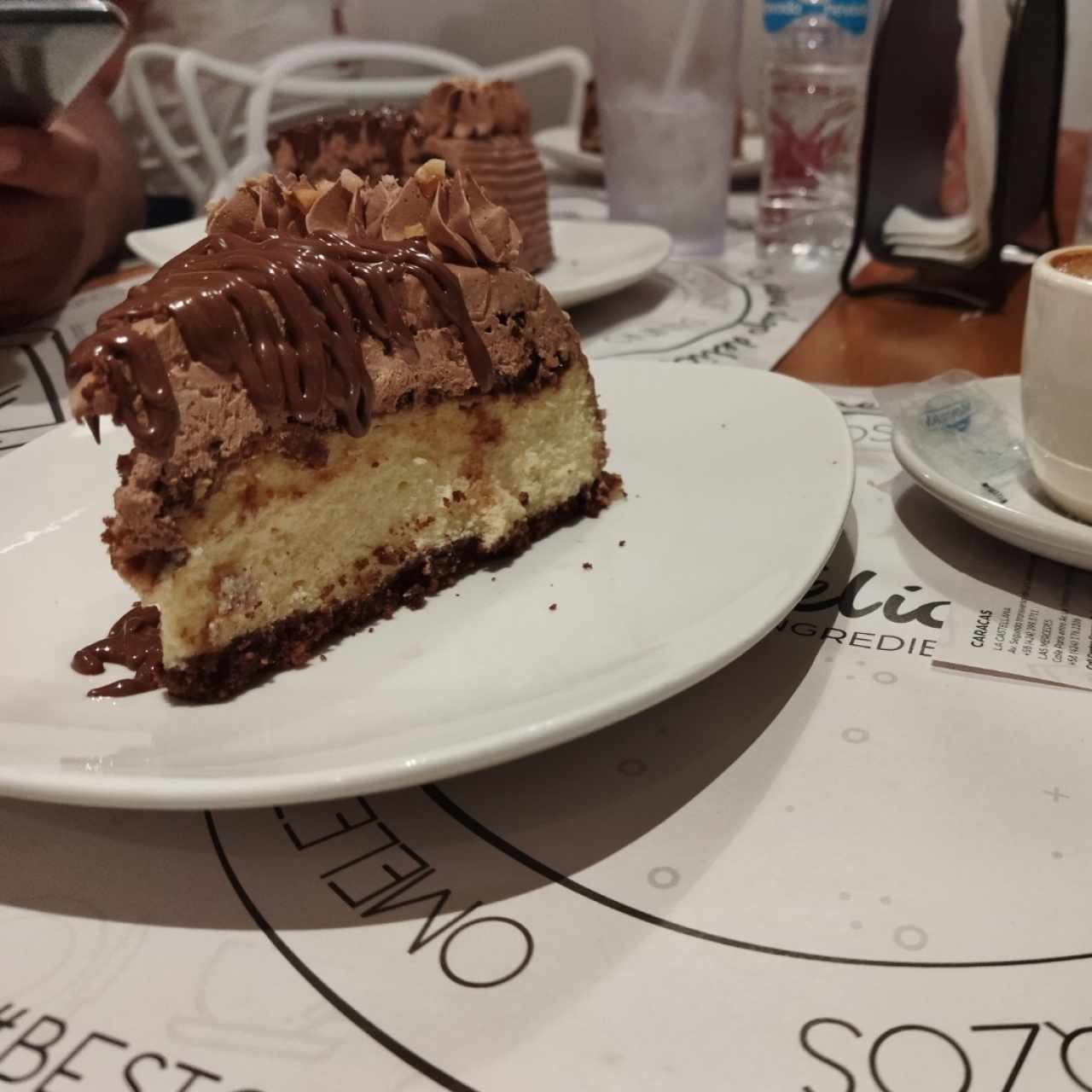 Chessecake mil capas de nutella 