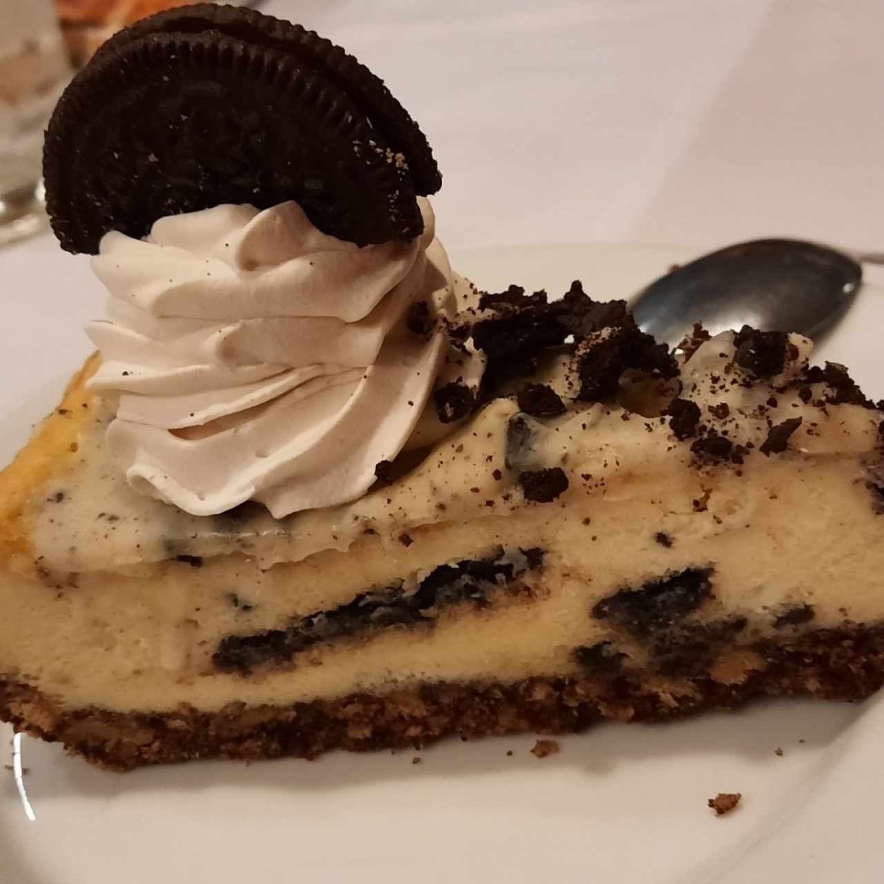 cheescake de oreo y chocolate blanco
