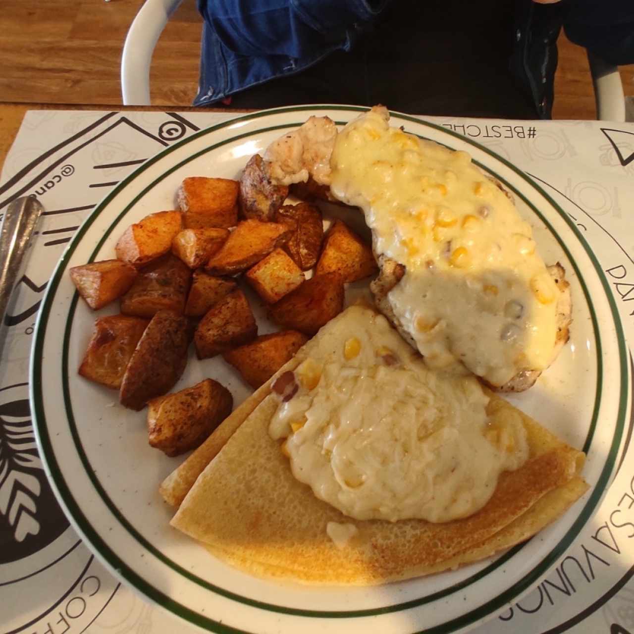 POLLO Y MAÍZ