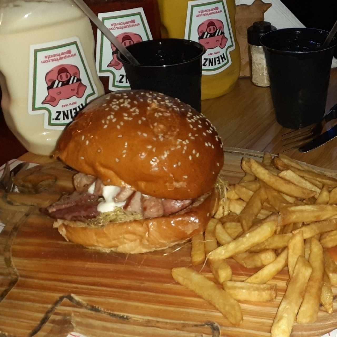 Hamburguesa Peppa Pig