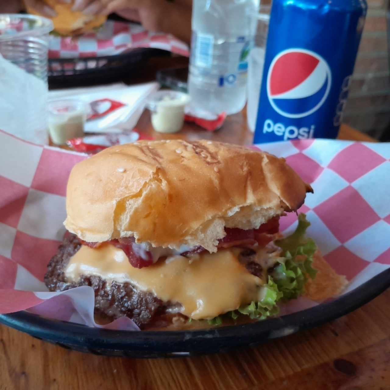 Hamburguesa clásica