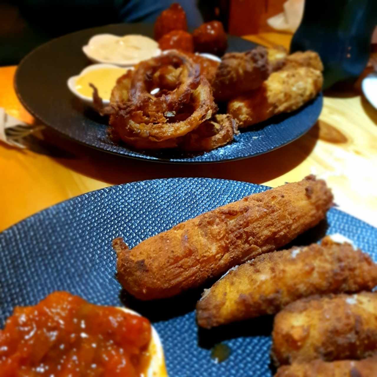 Dedos de mozzarella