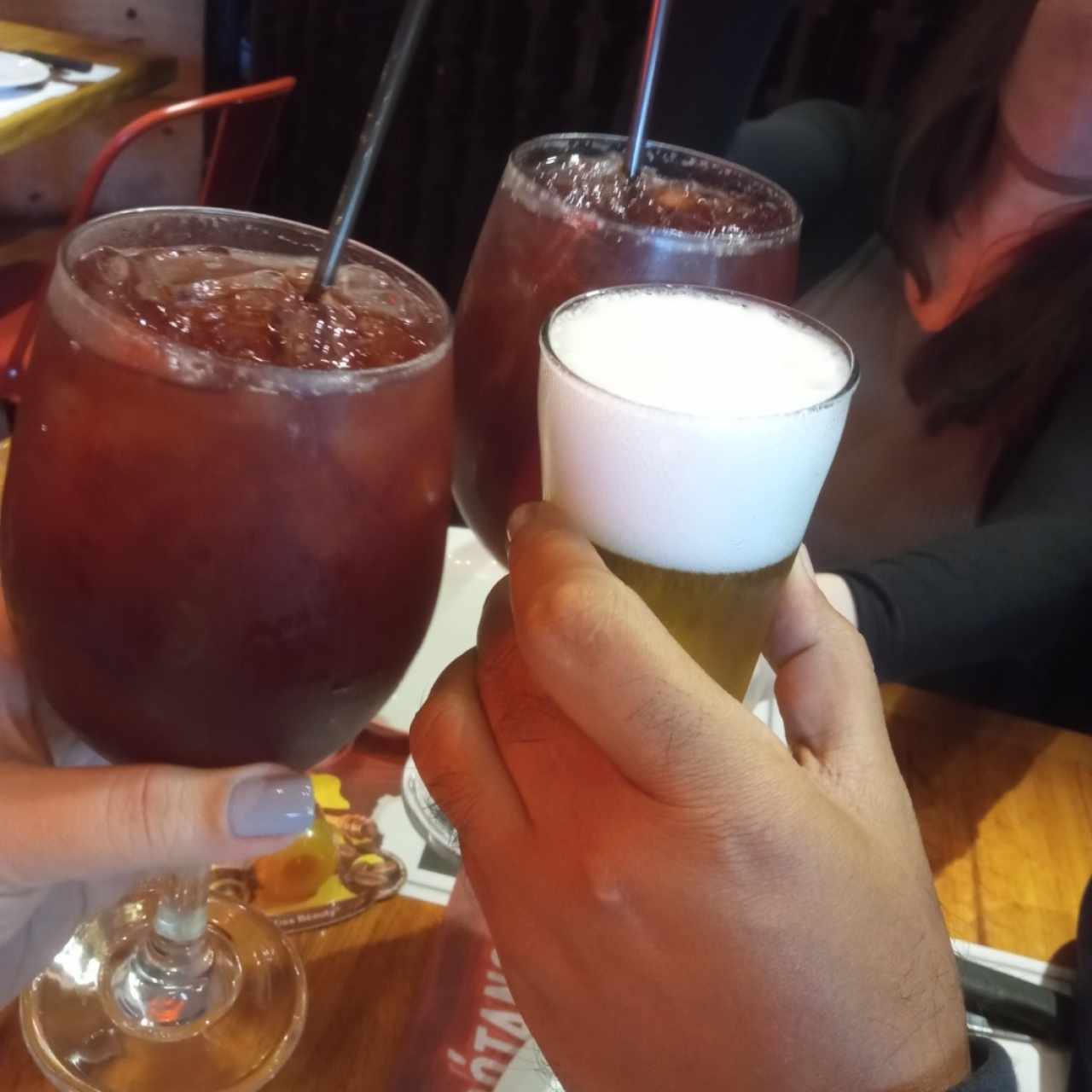 tinto de verano y cerveza 