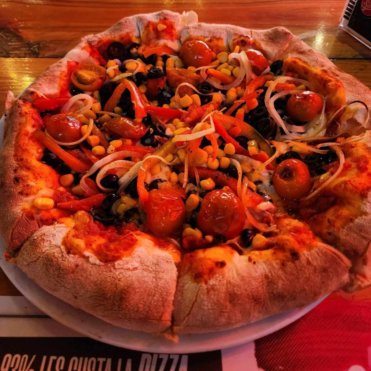 Pizza vegetariana 