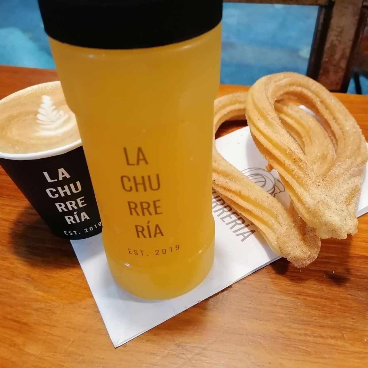 Araguaney y churros