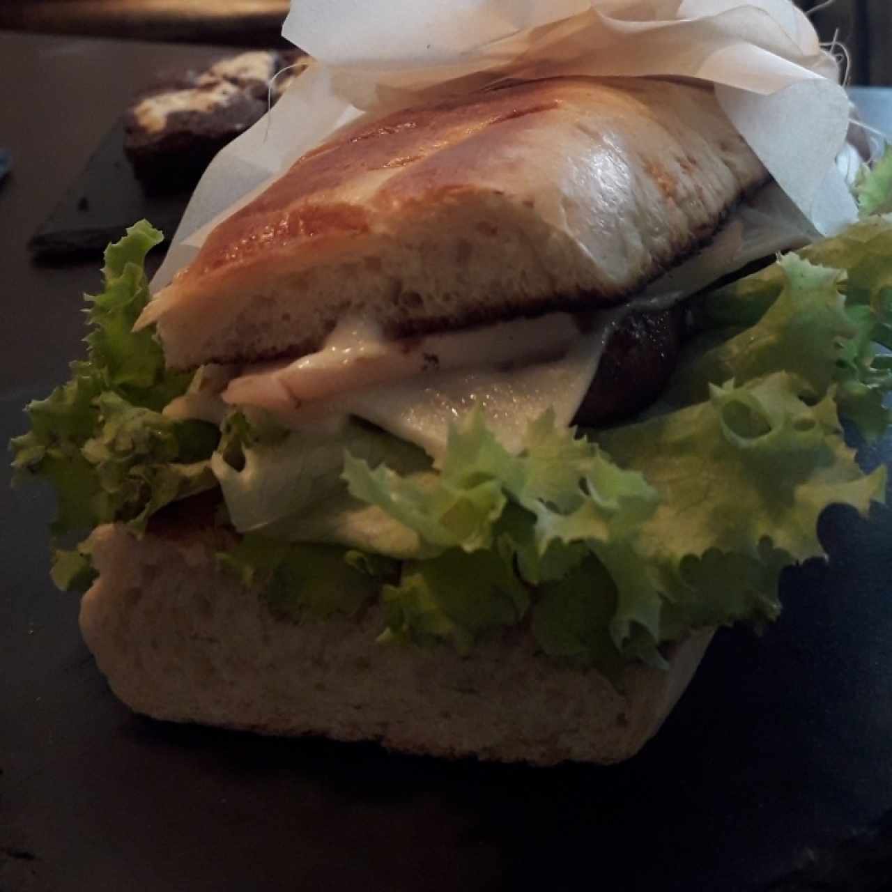 Sándwich de pollo