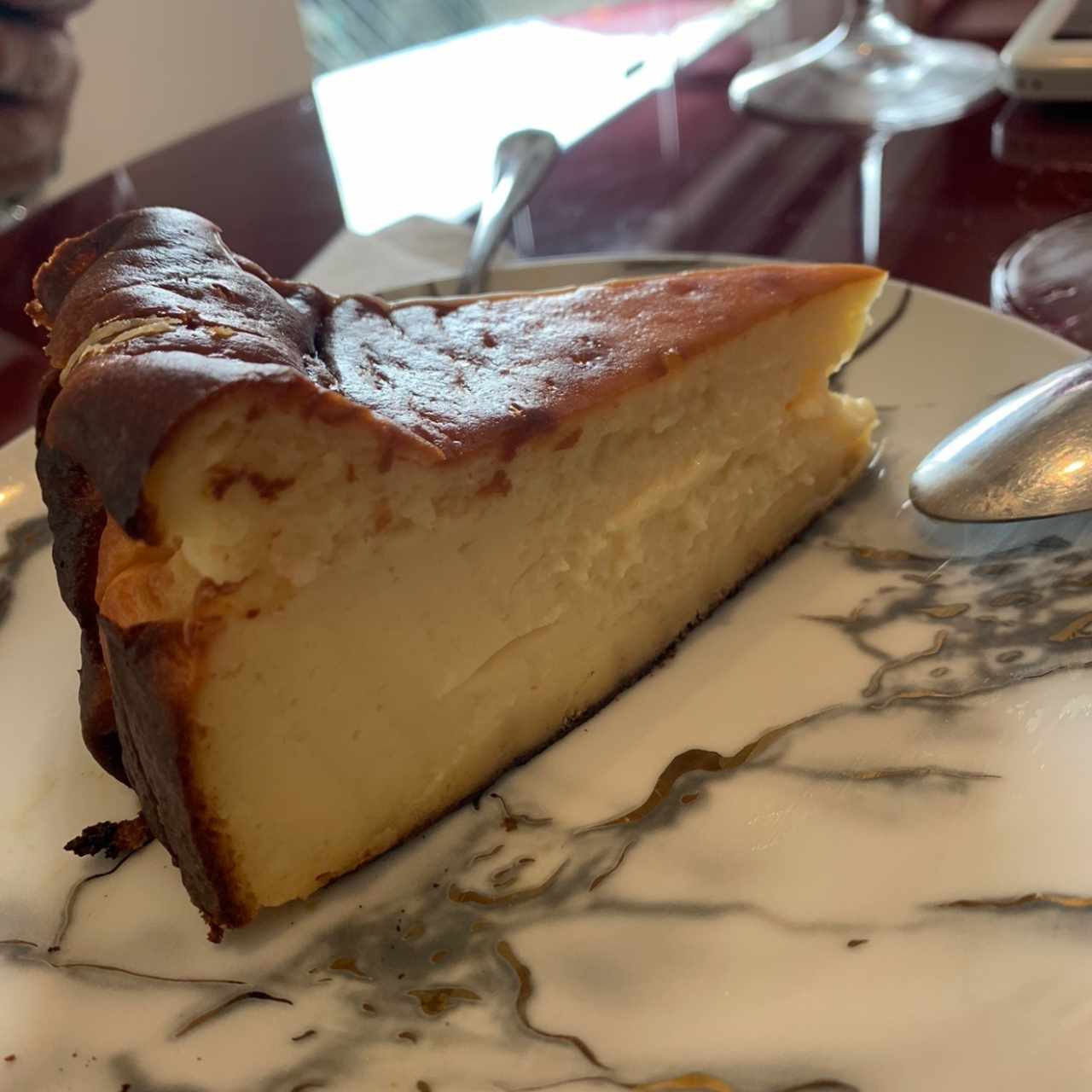 Torta queso vasca