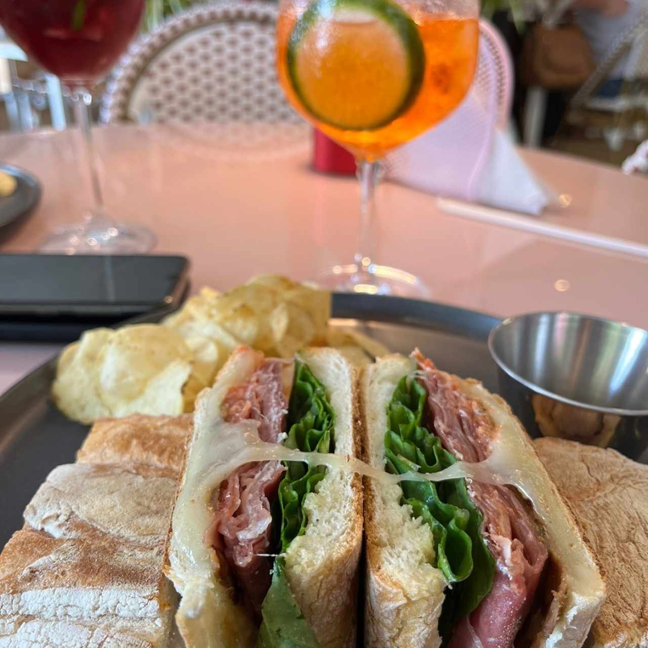 Prosciuto y buen Aperol 