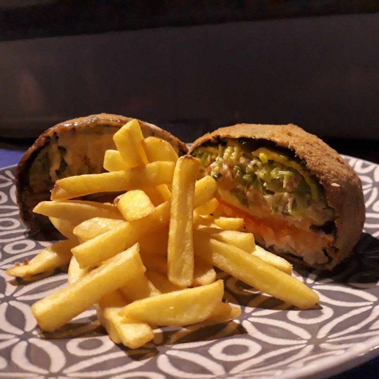 Sushi Burger de Salmón
