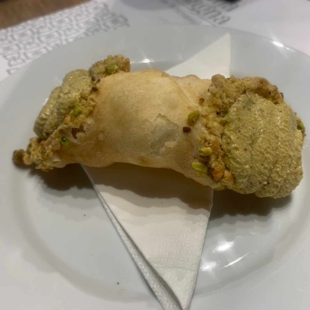 Cannoli de pistaccio