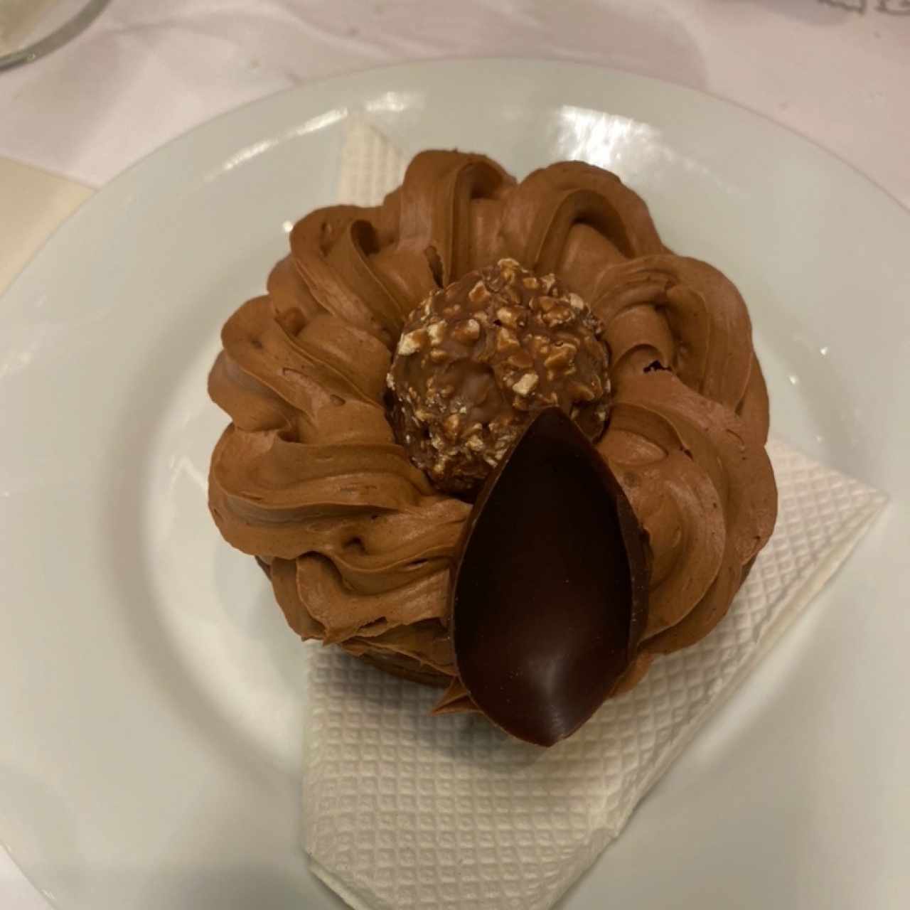 tartaleta de chocolate