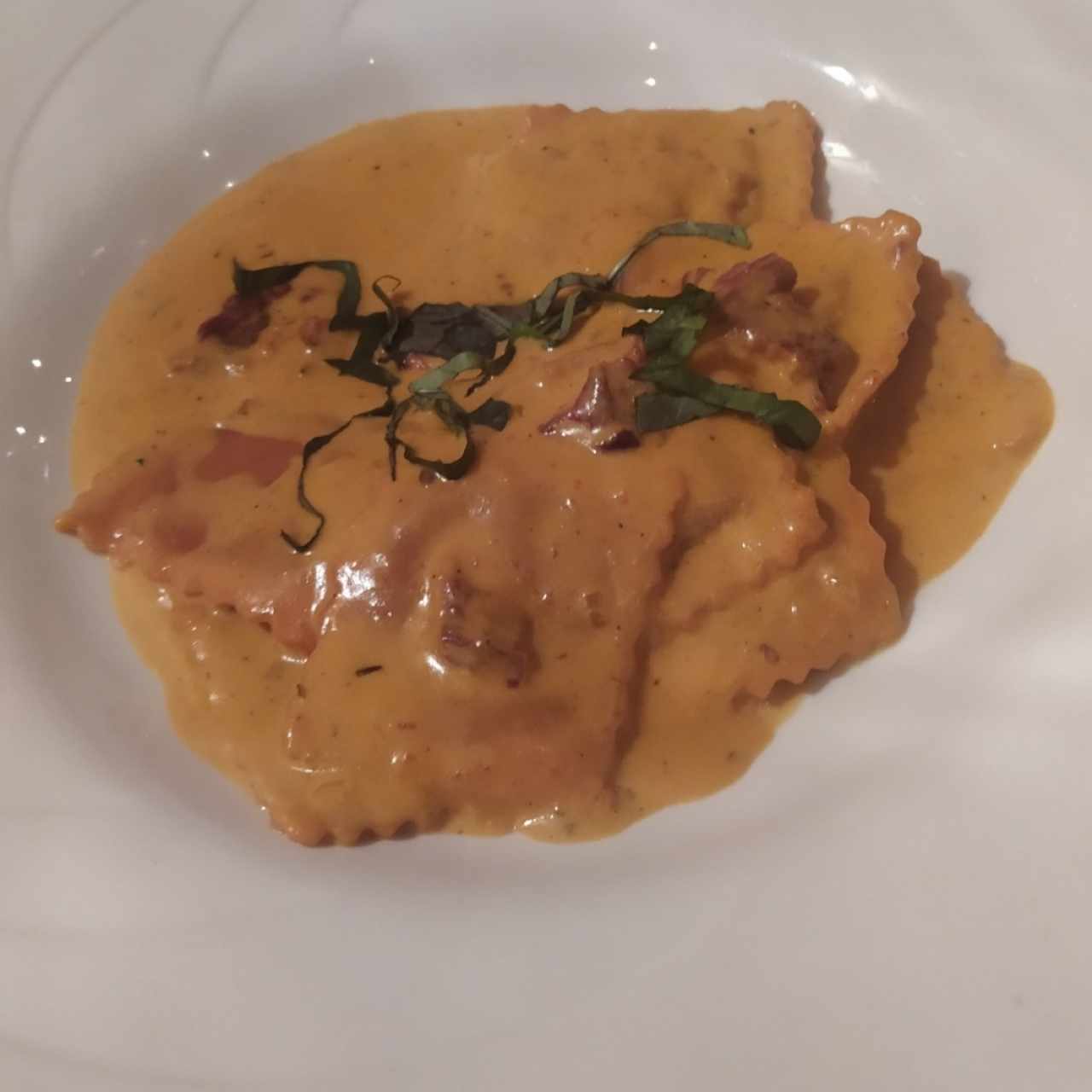 Raviolis de tomates secos