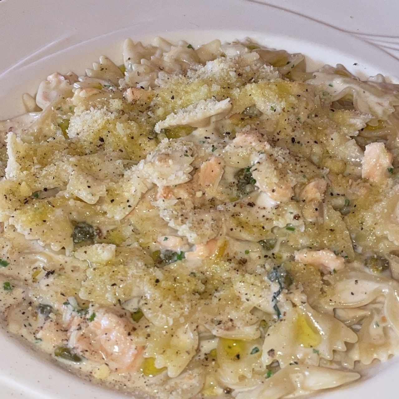 Pasta al salmon
