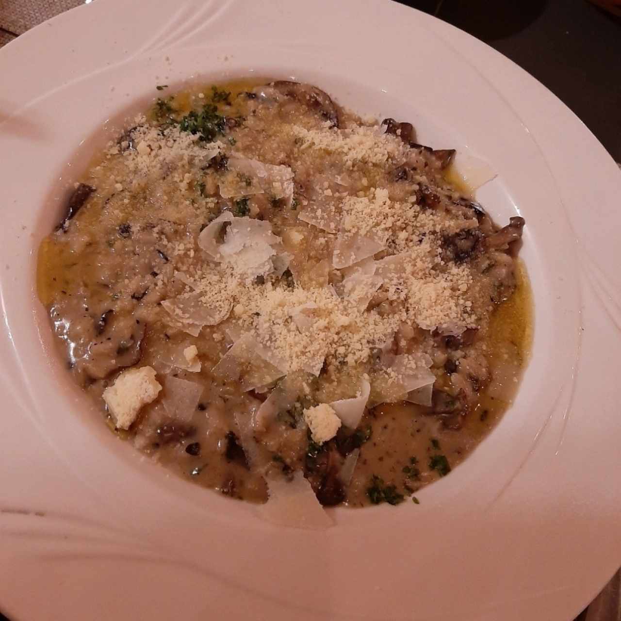 Risotto de Champiñones 