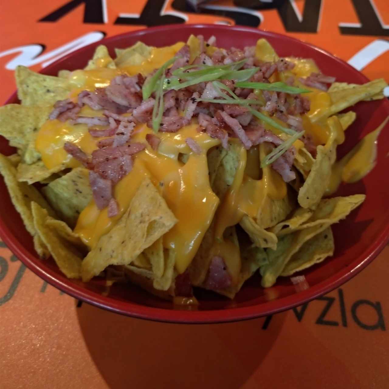 nachos cocinera y queso