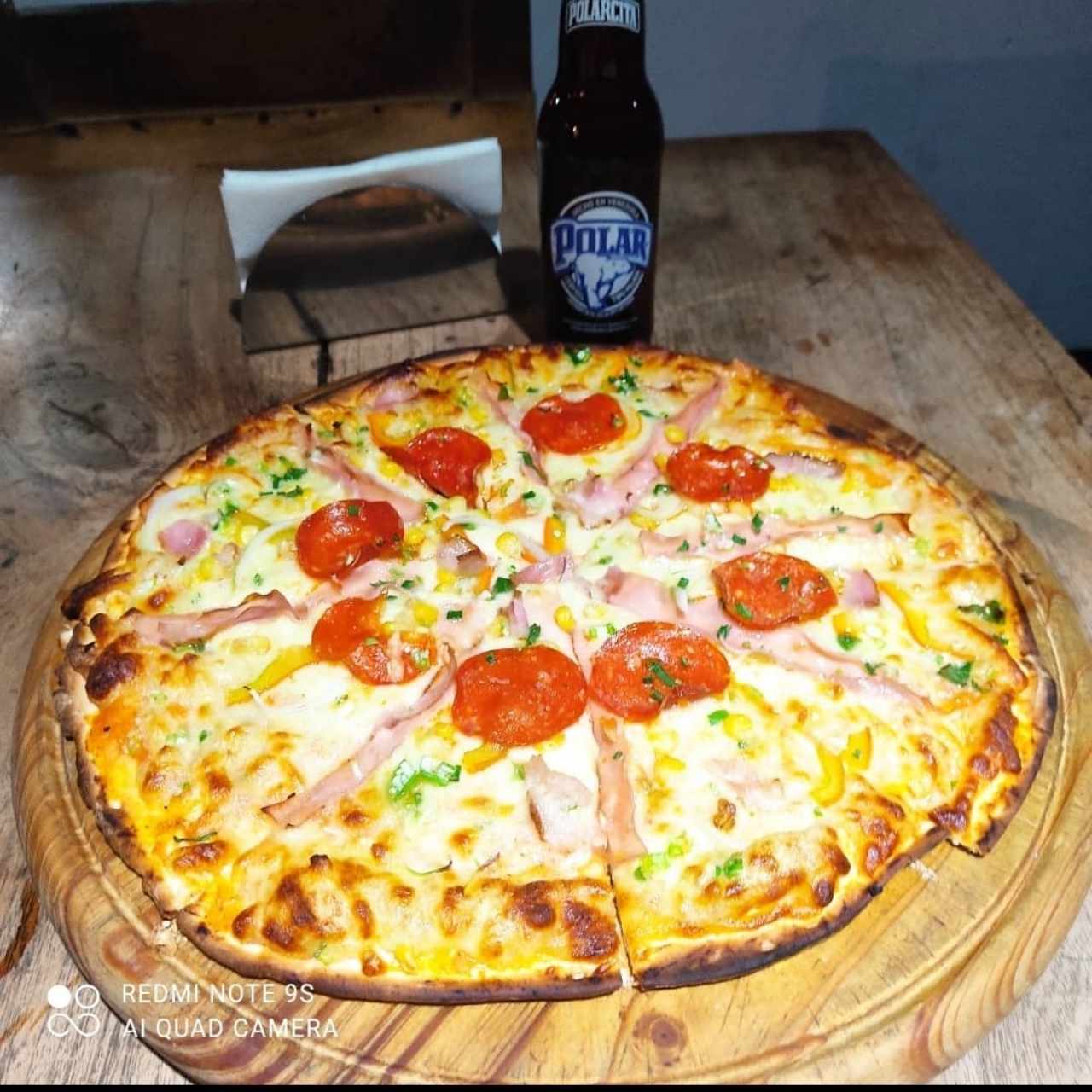 pizza de la casa 