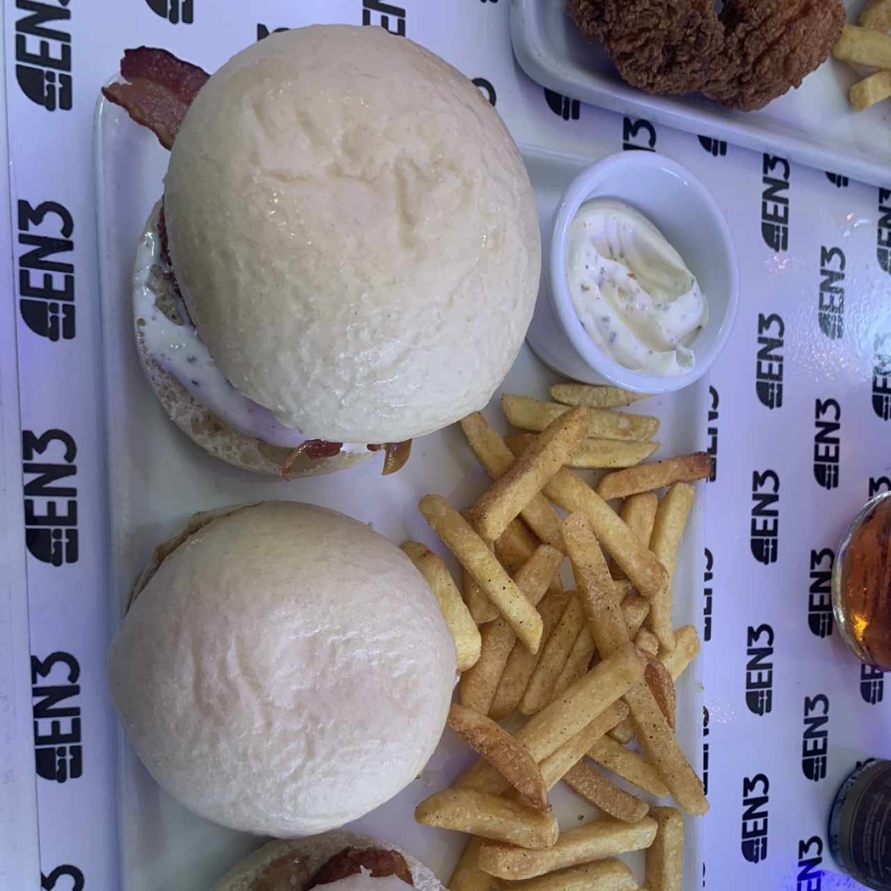 Trío de Hamburguesas 