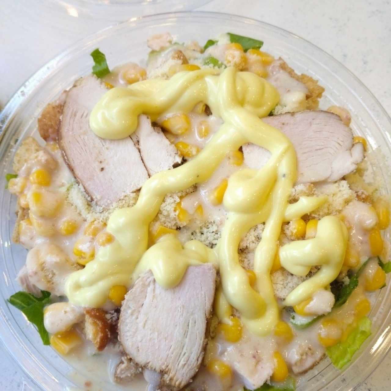 Ensalada Cesar con pollo 